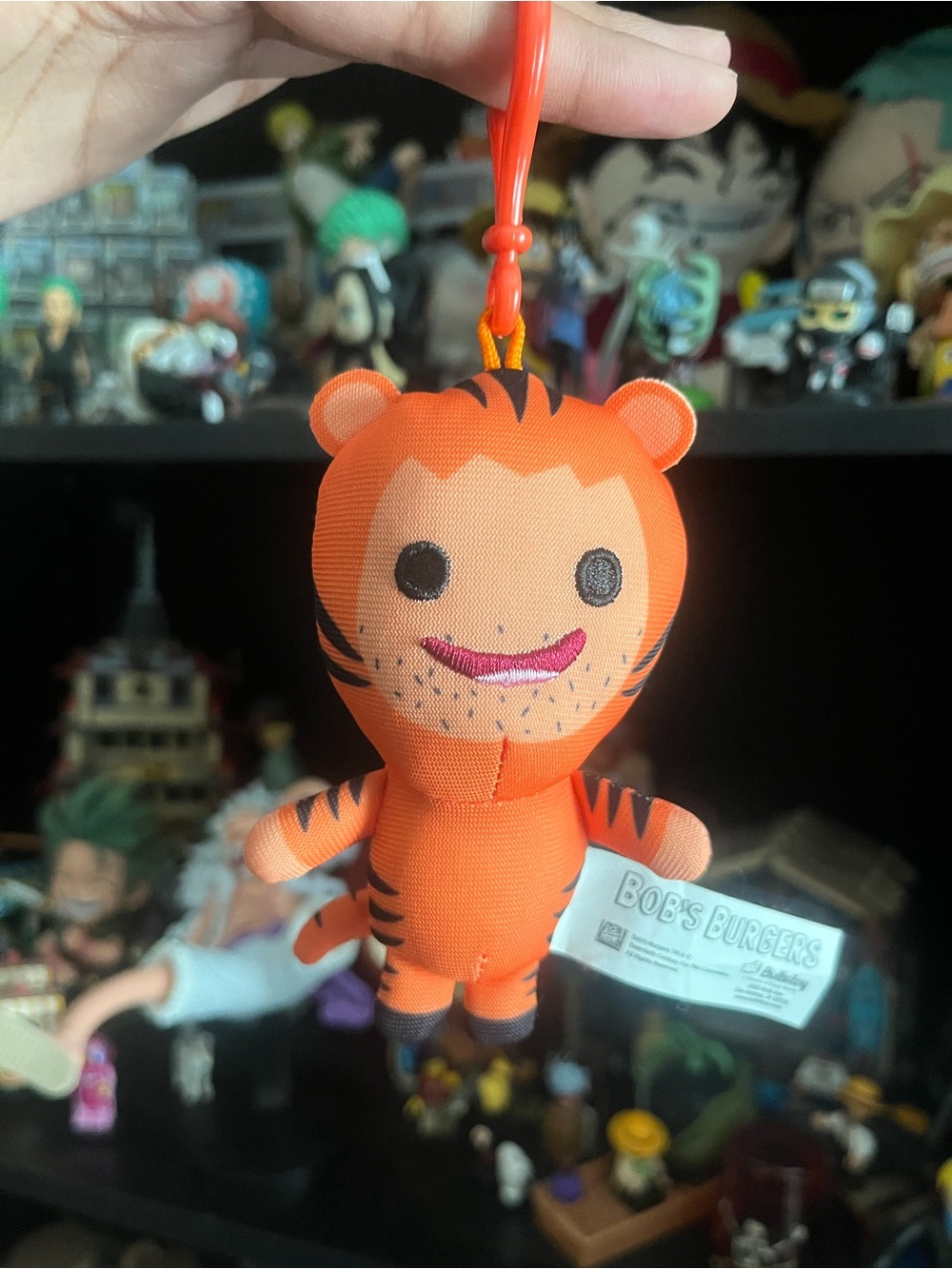 Bob's Burgers Plush Tiger Keychain - Orange